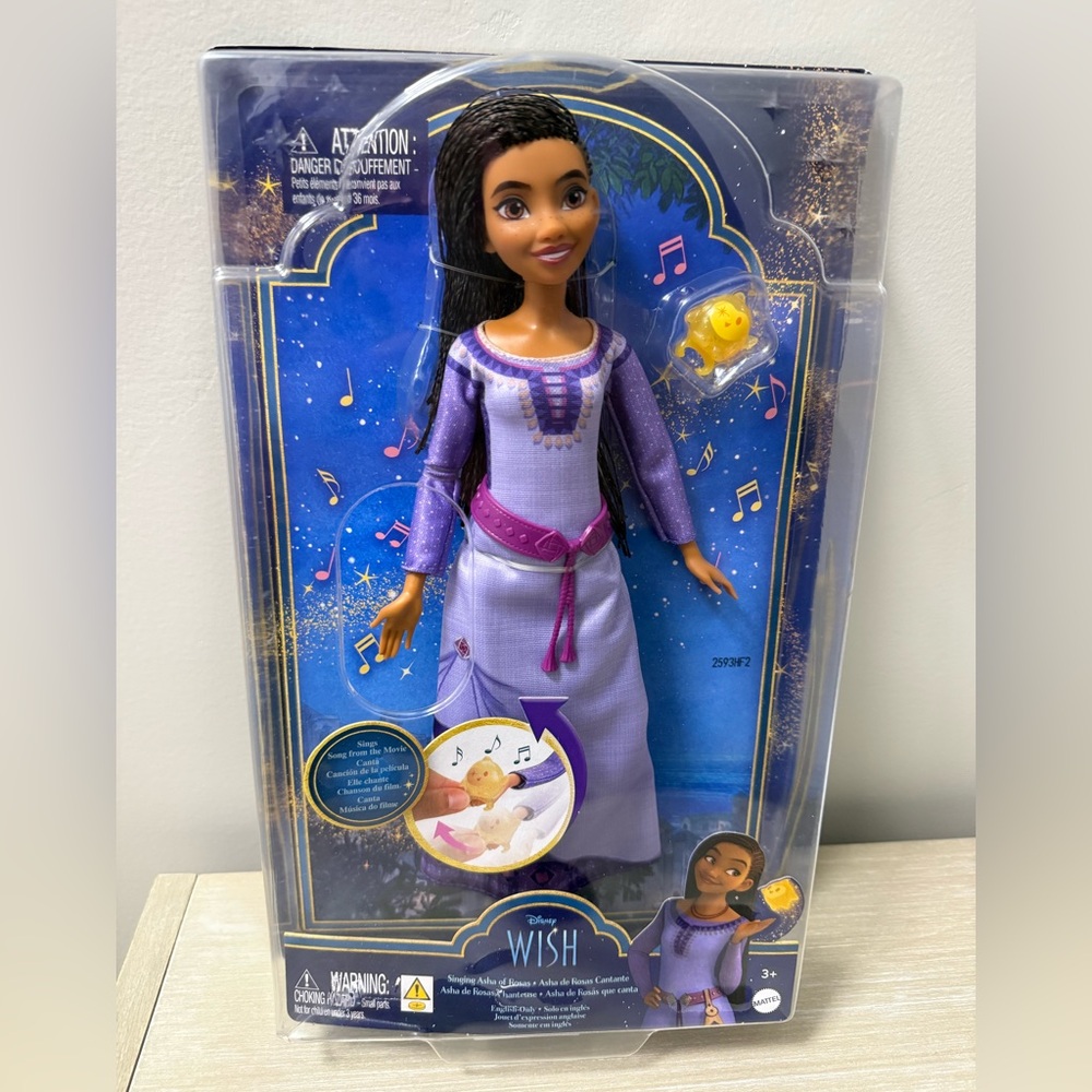 Disney Wish Asha Barbie Doll NEW
